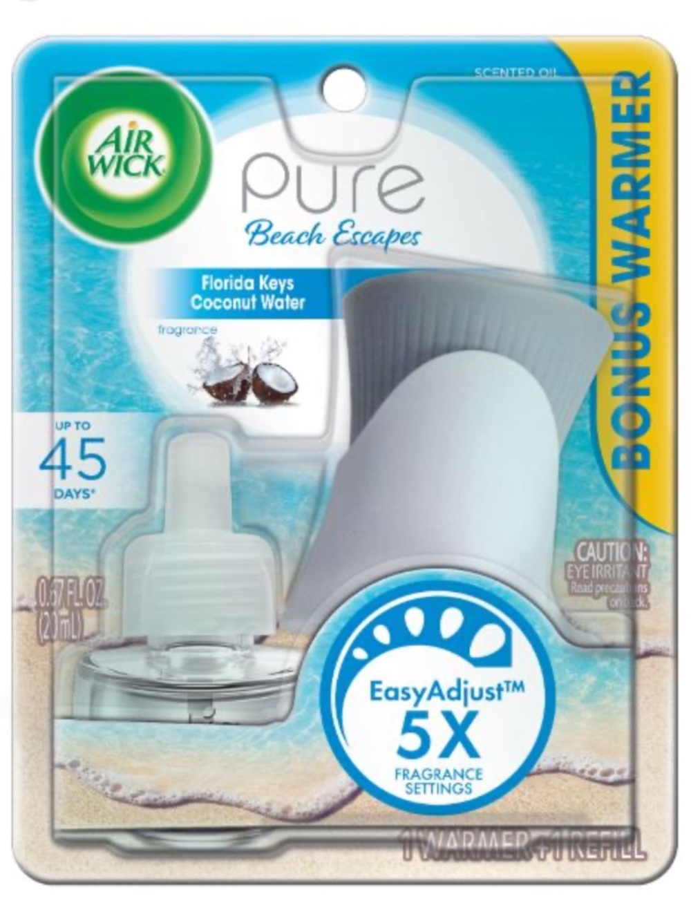 🩶5/$30 Air Wick Pure Beach Escapes Scented Oil Warmer